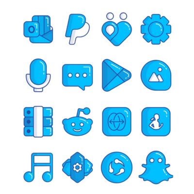 Blueberry - icon pack Android Screenshot 4