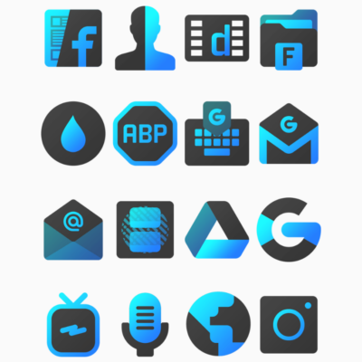 Bluediant - Icon Pack Android Screenshot 3
