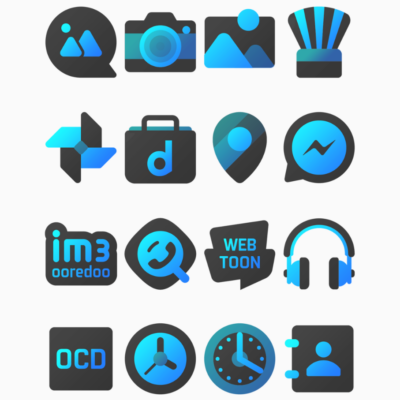 Bluediant - Icon Pack Android Screenshot 4