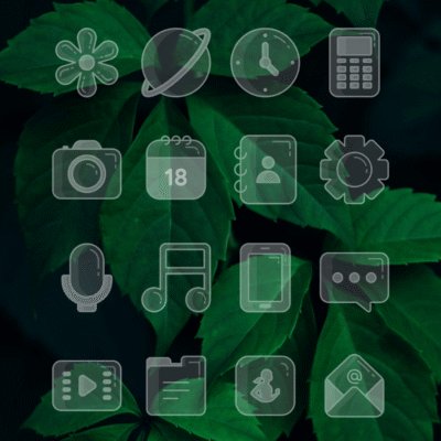 Bubble - Icon Pack Android Screenshot 2