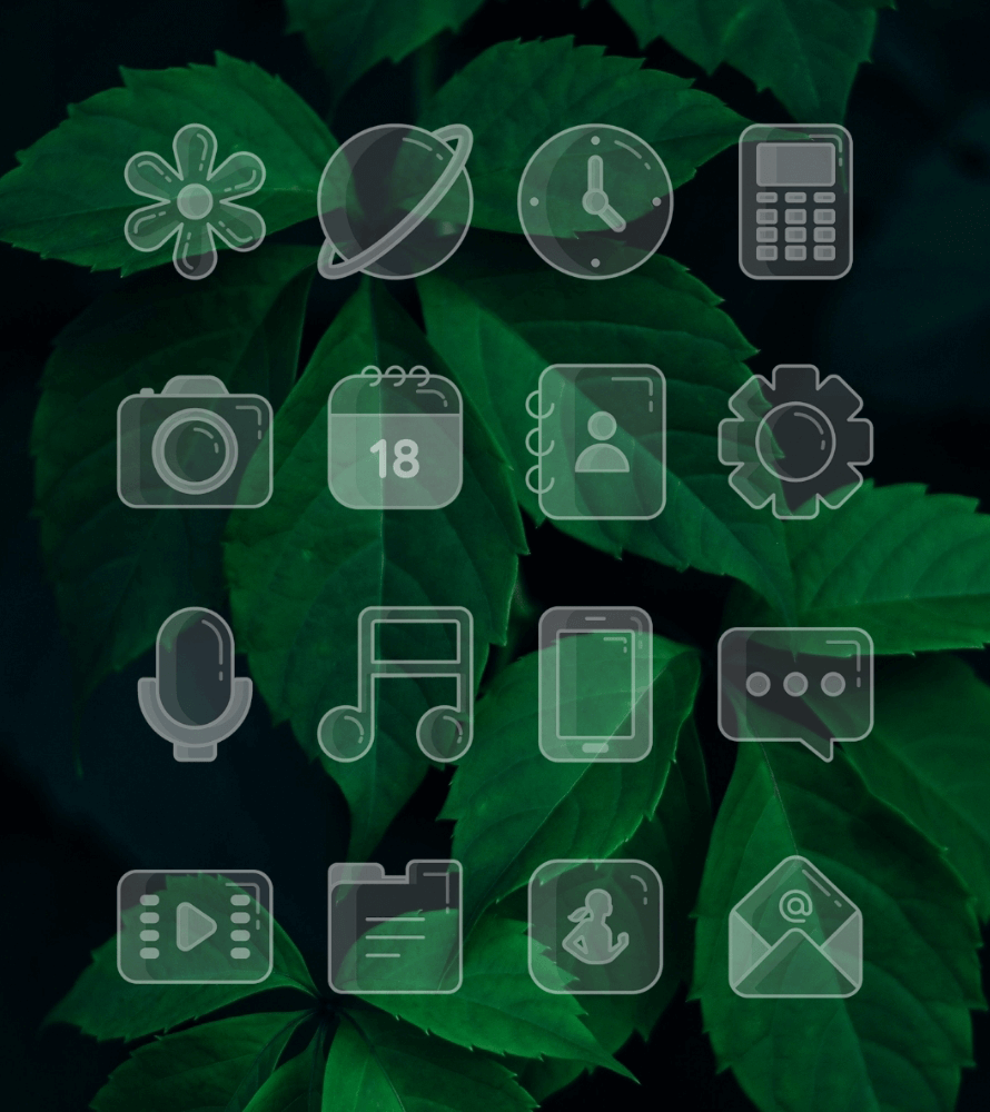 Bubble - Icon Pack Android Screenshot 2