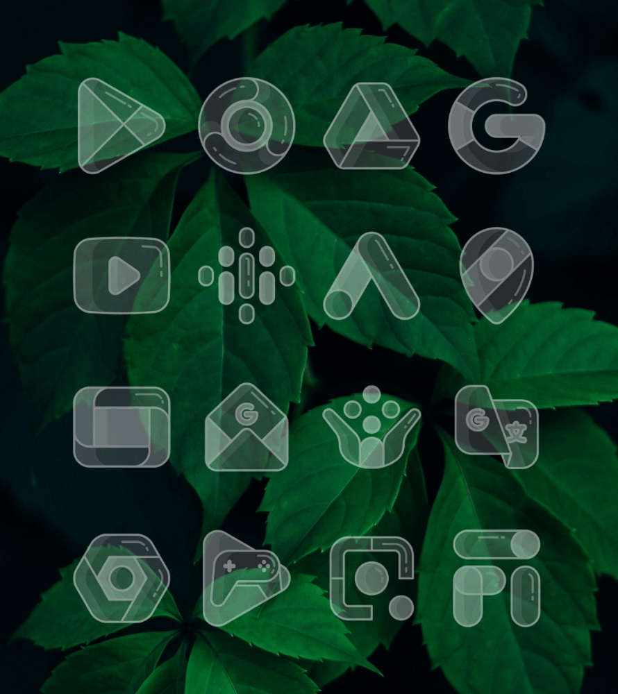 Bubble - Icon Pack Android Screenshot 3