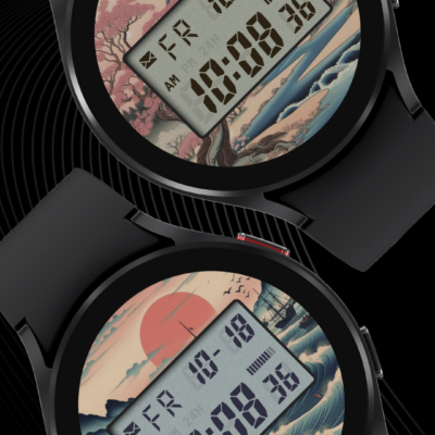 CELEST5562 Retro Digital Watch Android Screenshot 3