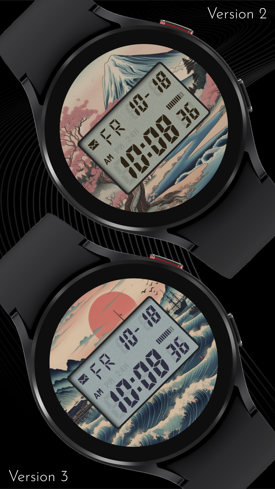 CELEST5562 Retro Digital Watch Android Screenshot 3
