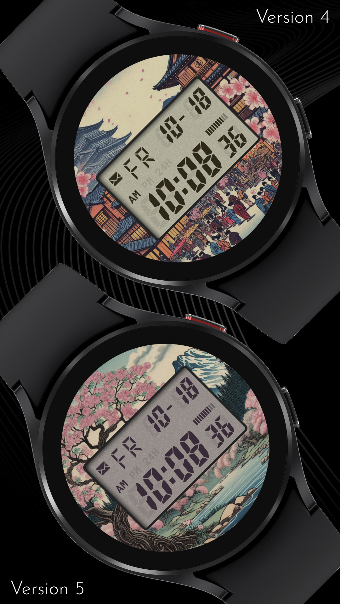 CELEST5562 Retro Digital Watch Android Screenshot 4
