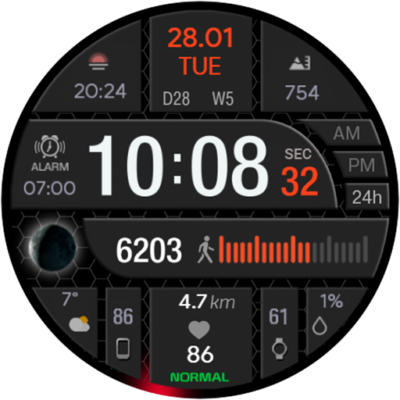 CFS105 Digital Android Screenshot