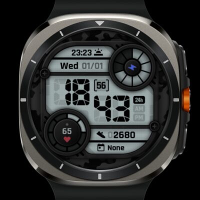 Camo LCD: Watch Face Android Screenshot 2
