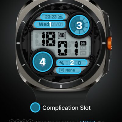 Camo LCD: Watch Face Android Screenshot 4