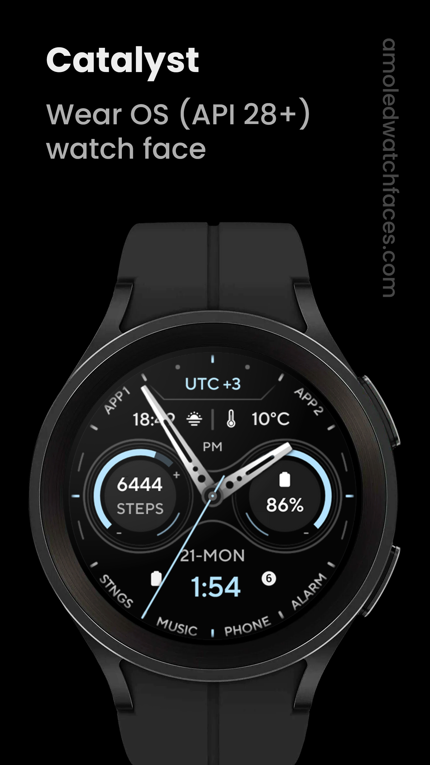 Catalyst Watch face Android Screenshot 2