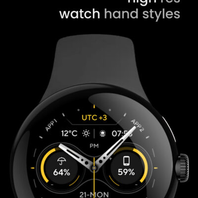 Catalyst Watch face Android Screenshot 3
