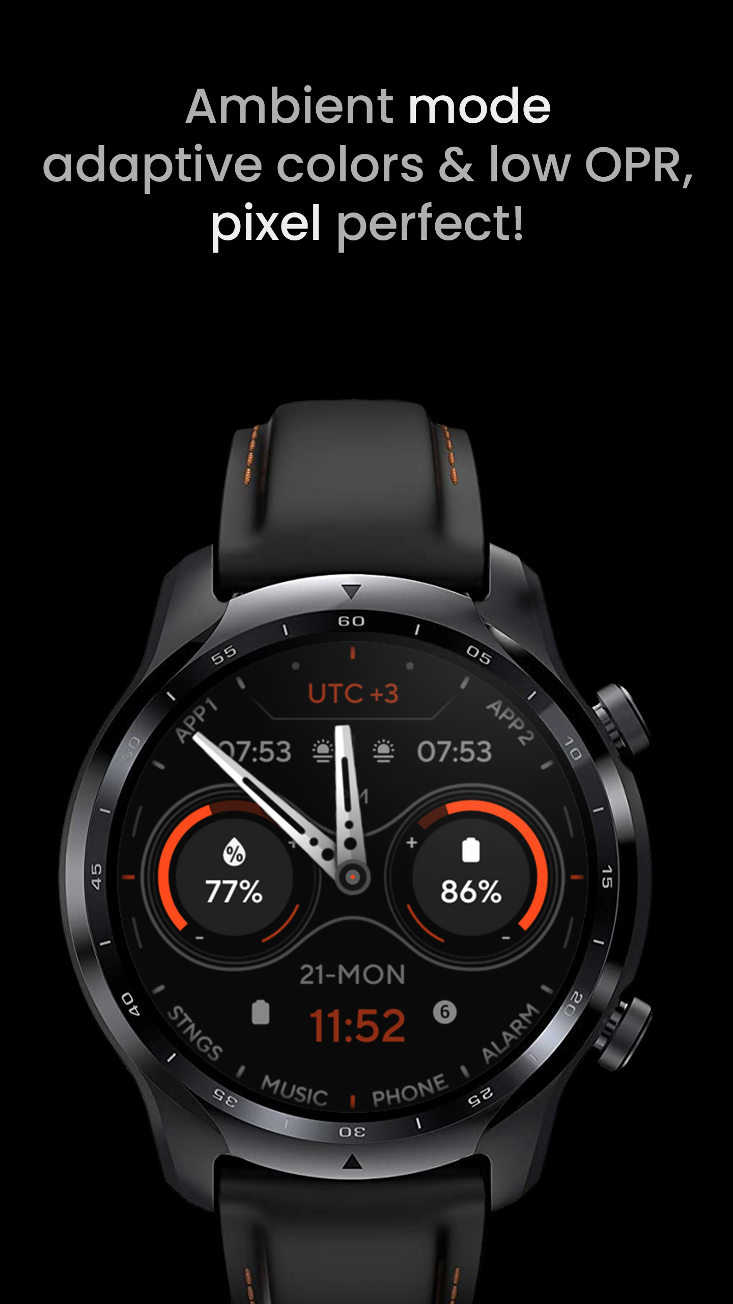 Catalyst Watch face Android Screenshot 4