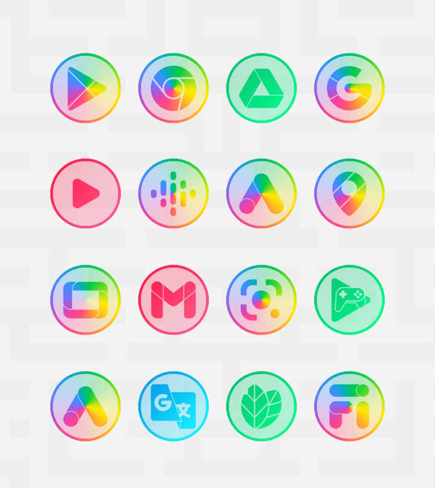 Circle Clear Icon Pack Android Screenshot 3
