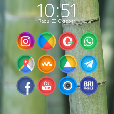 Circle Crop - Icon Pack Android Screenshot 2