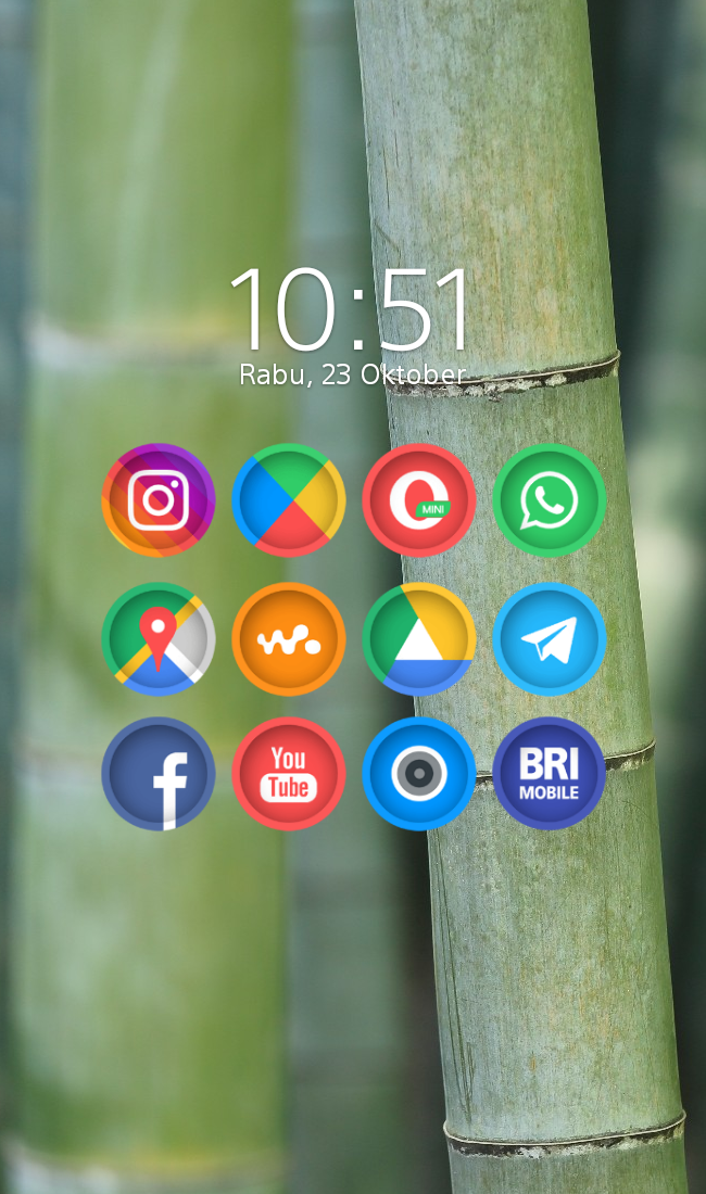 Circle Crop - Icon Pack Android Screenshot 2