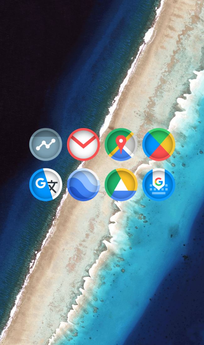 Circle Crop - Icon Pack Android Screenshot 3
