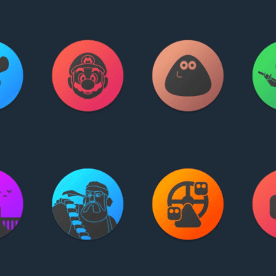 CircleDient Icon Pack Gradient Android Screenshot 2