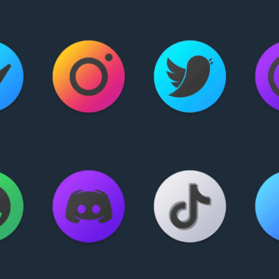 CircleDient Icon Pack Gradient Android Screenshot 3