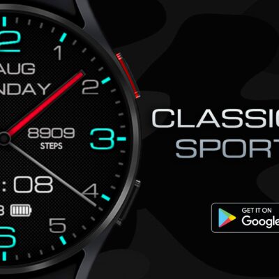 ClassicWIN Sport V2 Watch face Android Screenshot 4
