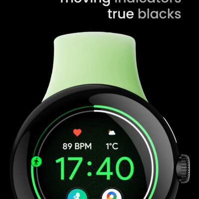 Clean Digital: Watch face Android Screenshot 4