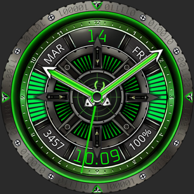 Core X Genesis Watch Face Android Screenshot