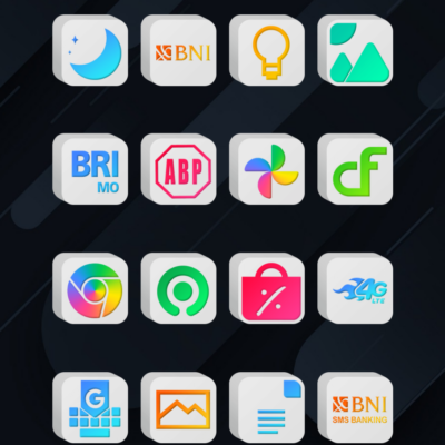Cubic Light - 3D Icon Pack Android Screenshot 2