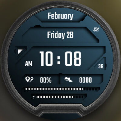 DADAM12: Sci-Fi Command Watch Android Screenshot