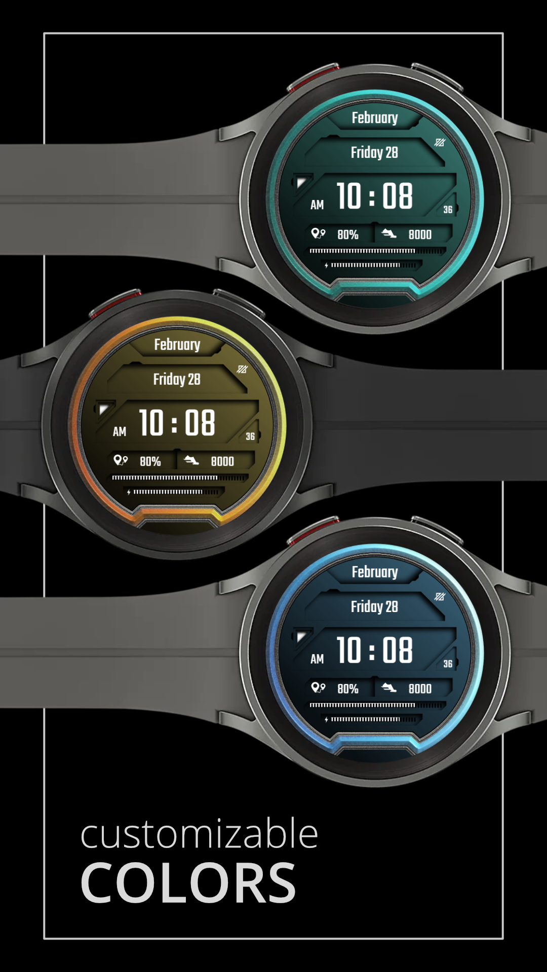 DADAM12: Sci-Fi Command Watch Android Screenshot 4