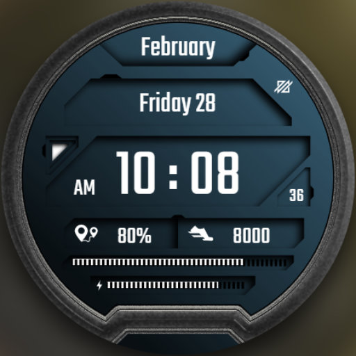 DADAM12: Sci-Fi Command Watch Android Screenshot