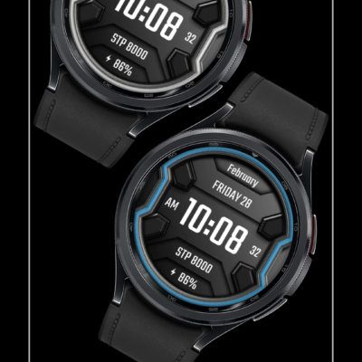 DADAM25: Modern Watch Face Android Screenshot 2