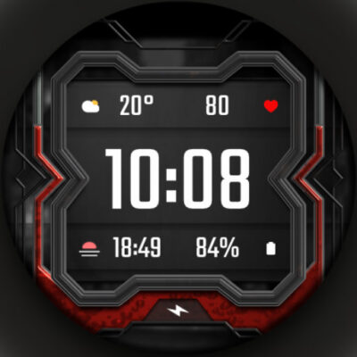 DADAM33: Modern Graphic Dial Android Screenshot