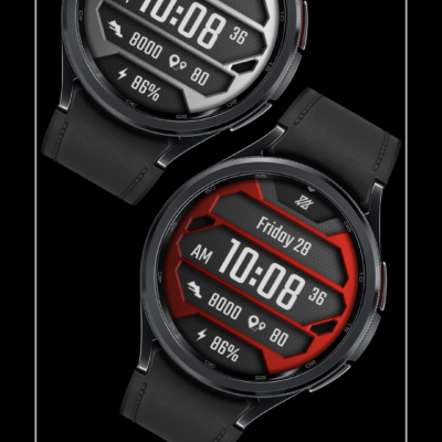 DADAM35: Sci-Fi Metal Dial Android Screenshot 2