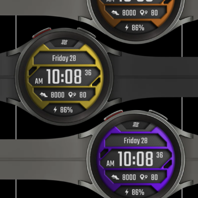 DADAM35: Sci-Fi Metal Dial Android Screenshot 4