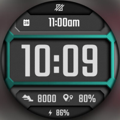 DADAM36: Big Time Digital Dial Android Screenshot