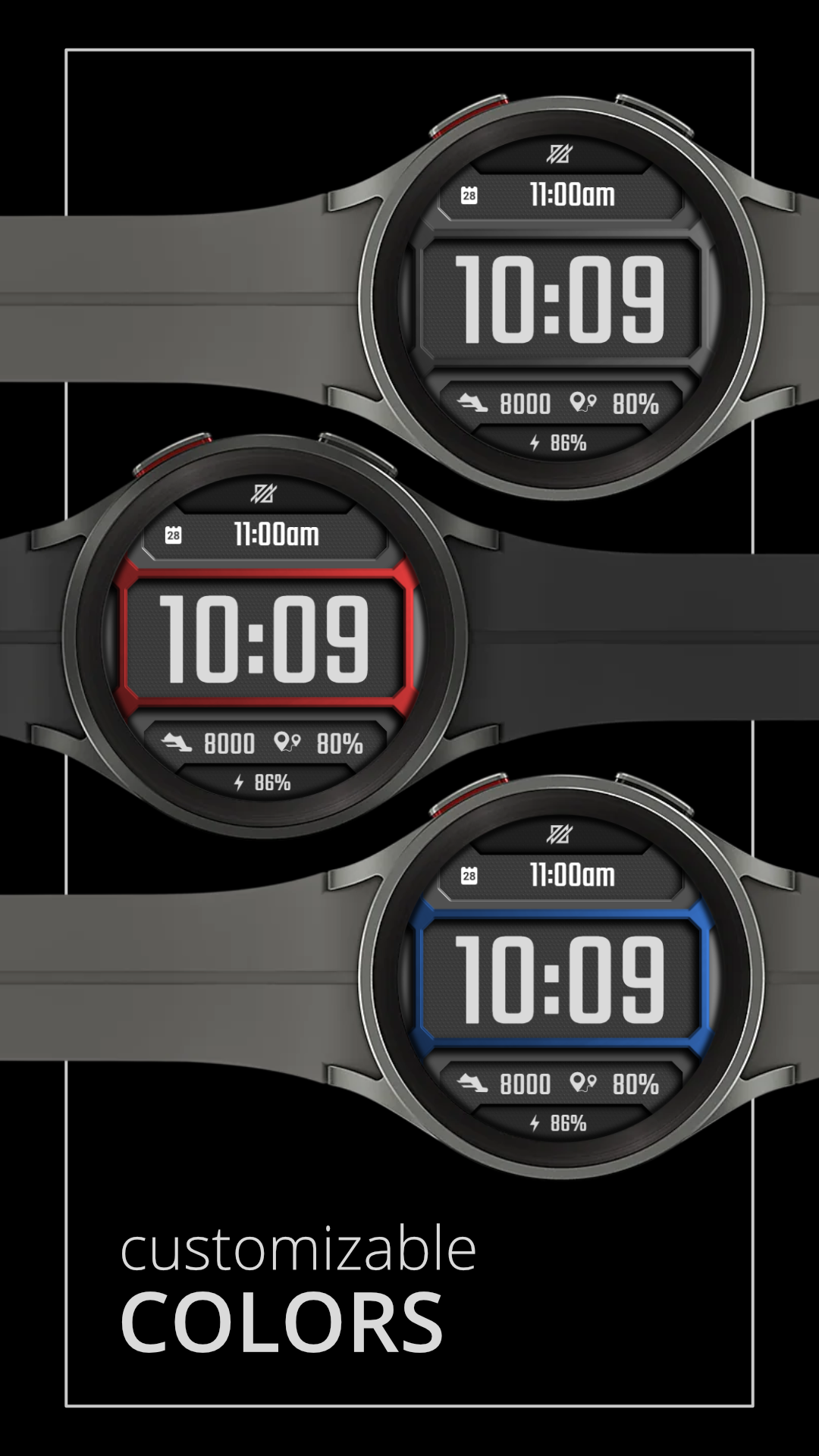 DADAM36: Big Time Digital Dial Android Screenshot 3