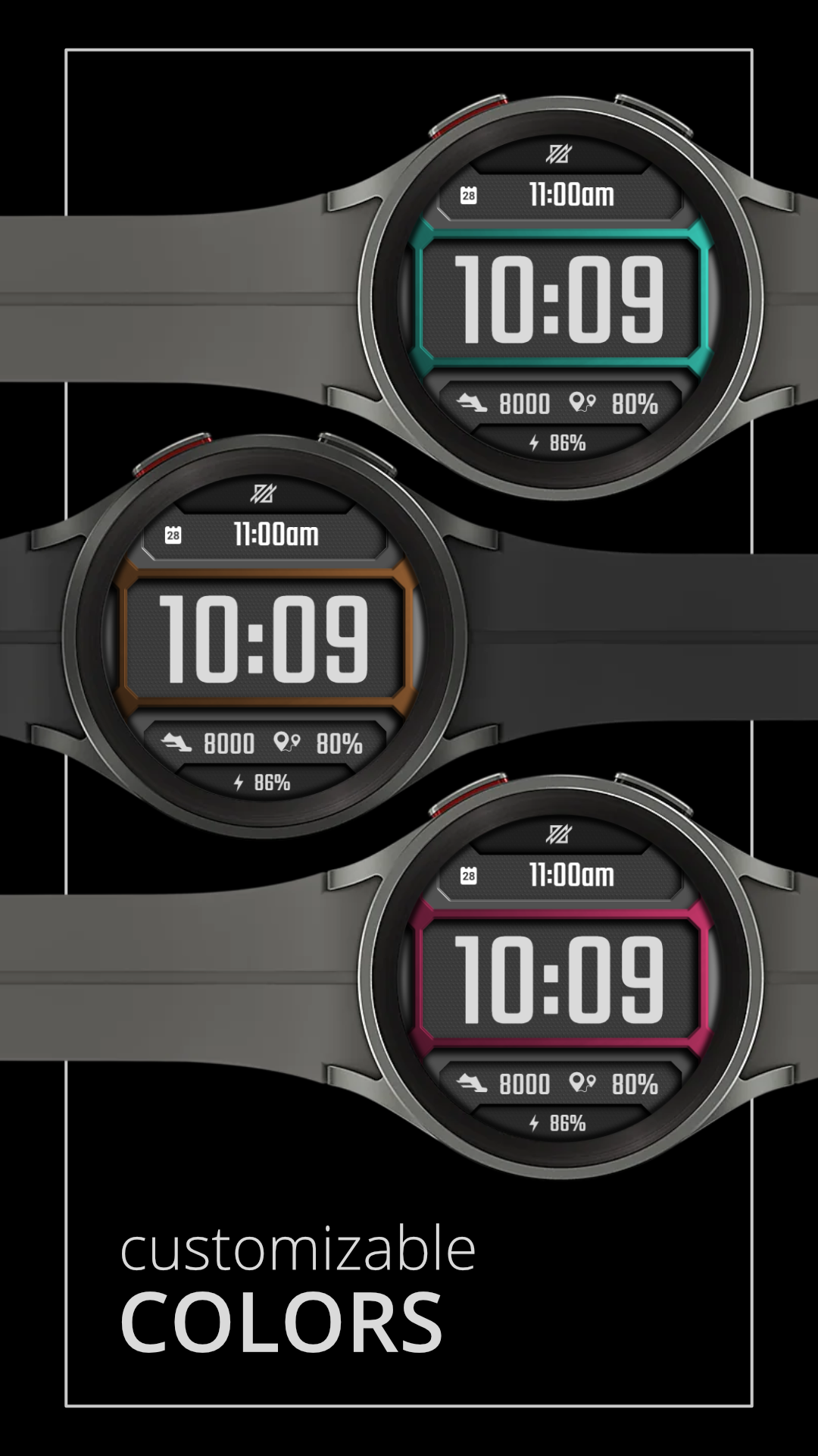 DADAM36: Big Time Digital Dial Android Screenshot 4