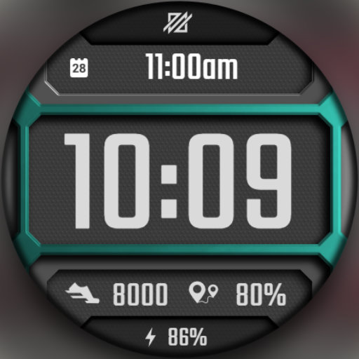 DADAM36: Big Time Digital Dial Android Screenshot