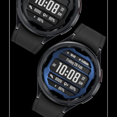 DADAM37: Modern Metal Dial Android Screenshot 2