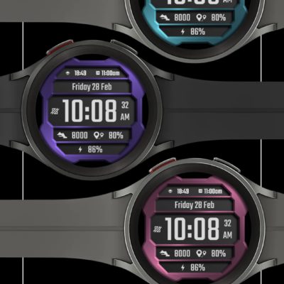 DADAM37: Modern Metal Dial Android Screenshot 4