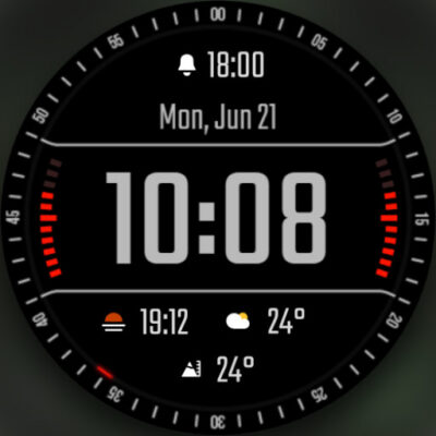 DADAM45: Graphic Watch Face Android Screenshot