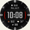 DADAM46: Graphic Hybrid Watch Android Screenshot