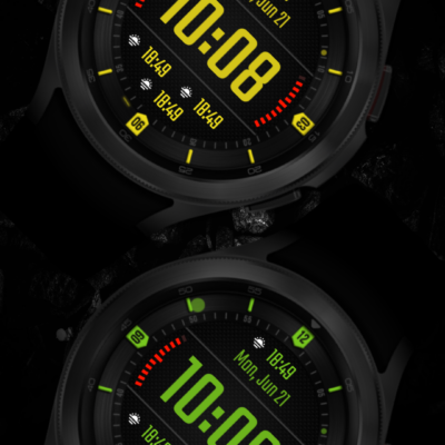 DADAM46: Graphic Hybrid Watch Android Screenshot 4