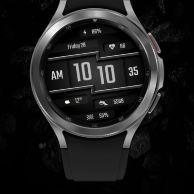 DADAM49: Minimal Watch Face Android Screenshot 2