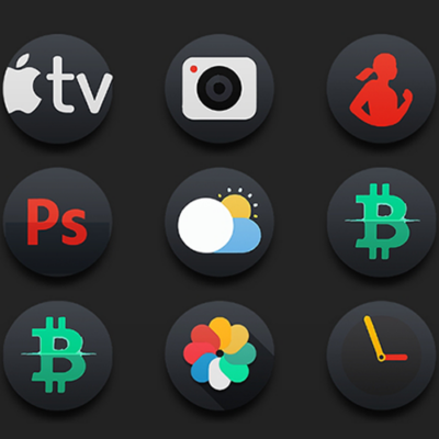 Darko 3 - Icon Pack Android Screenshot 2