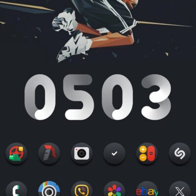 Darko 3 - Icon Pack Android Screenshot 3