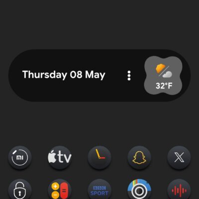 Darko 3 - Icon Pack Android Screenshot 4