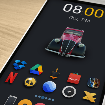 Darko - Icon Pack Android Screenshot 2