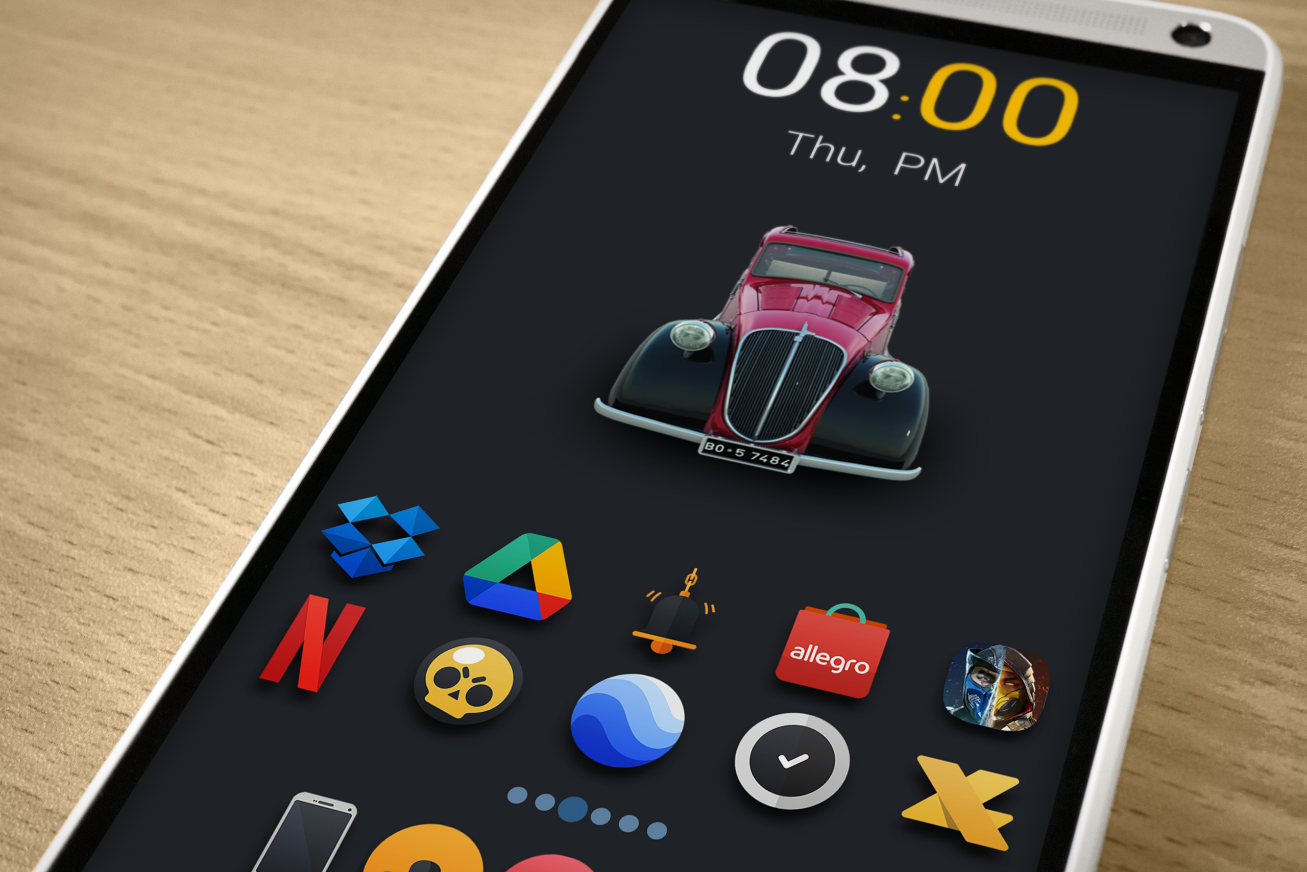 Darko - Icon Pack Android Screenshot 2