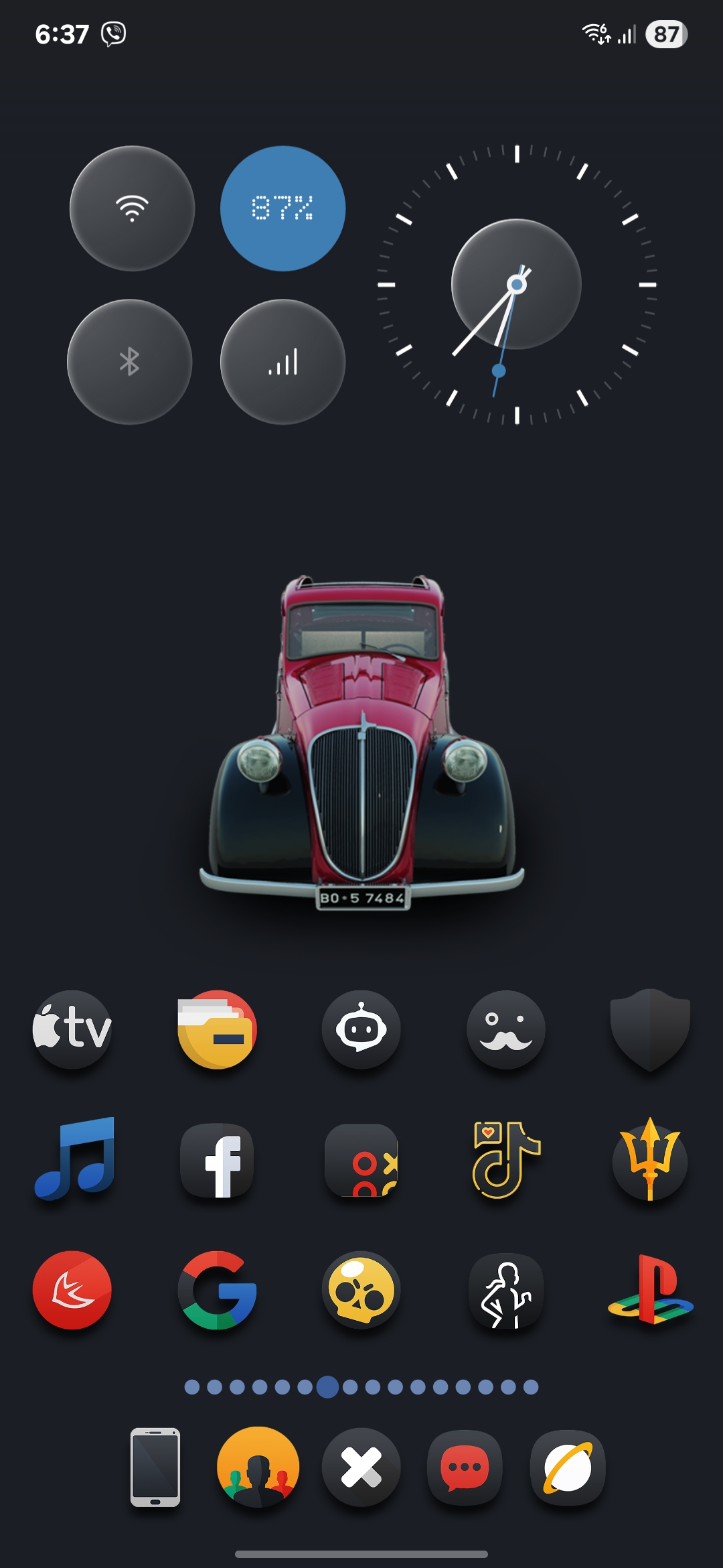 Darko - Icon Pack Android Screenshot 4