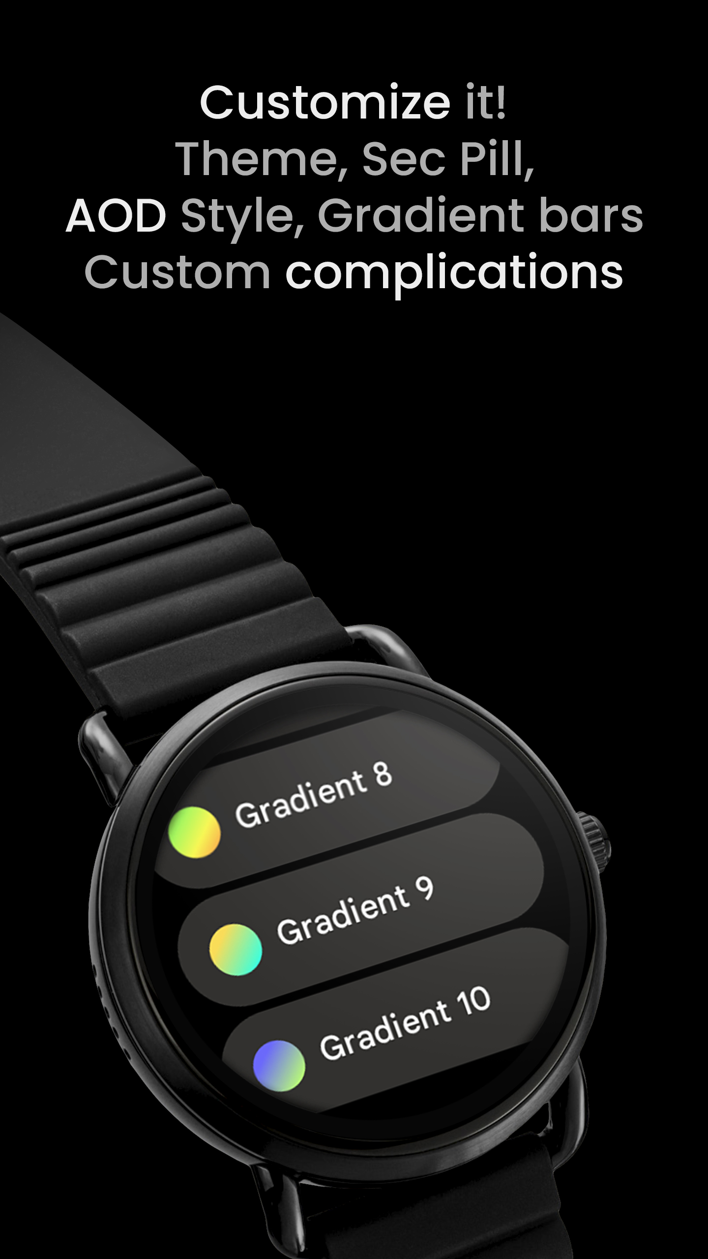 Dash Digital: Watch face Android Screenshot 4