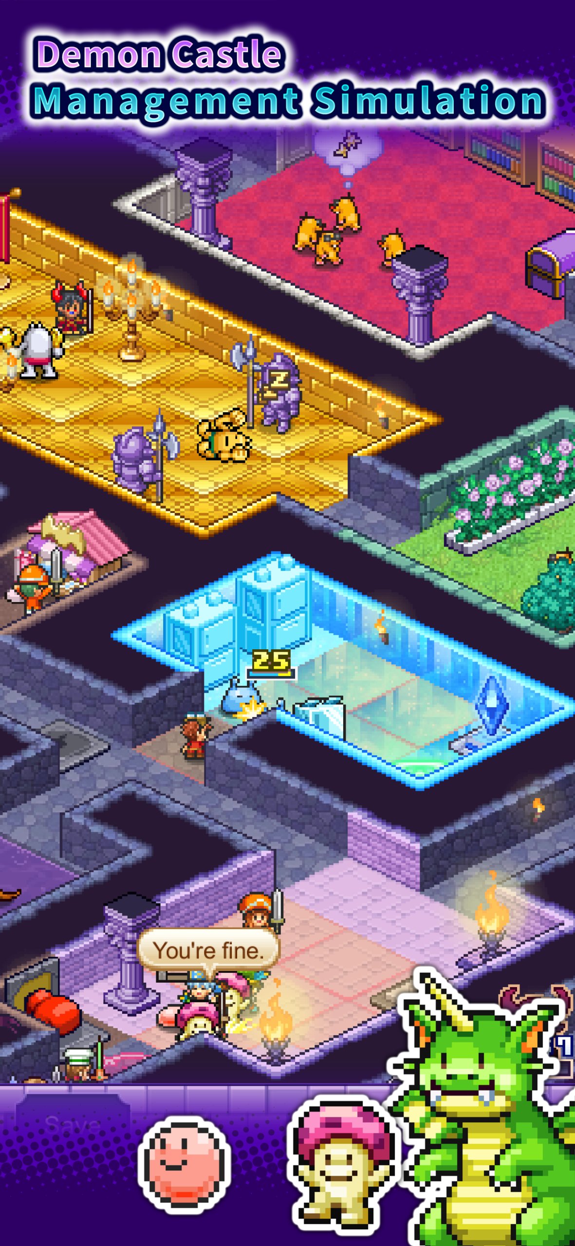 Demon Castle Story Android Screenshot